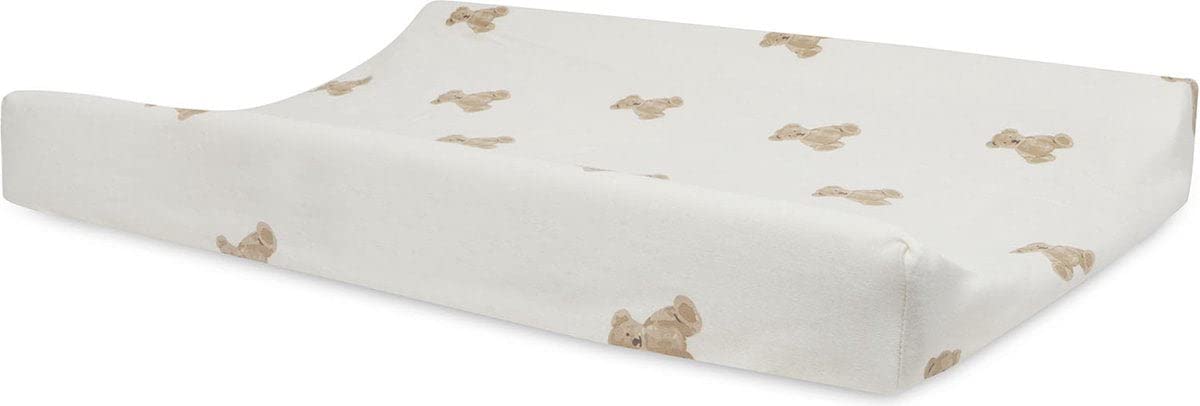 Jollein Housse de matelas à langer motif ours en peluche 50 x 70 cm 100% coton - 2