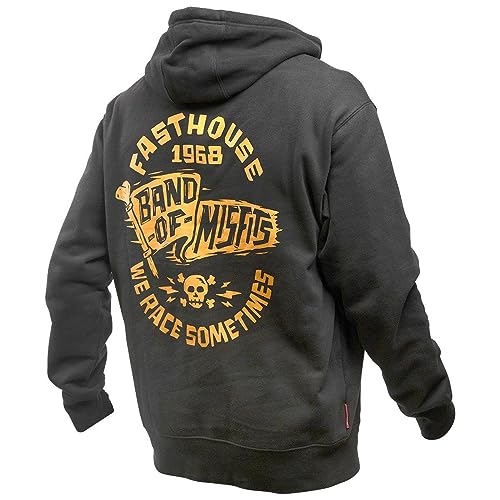 FASTHOUSE Marauder Hooded Pullover, Black2