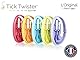 Tick Twister® Set mit 2 Größen von Zeckenhaken (Zeckenzange) mit der ClipBox - Aufbewahrungsbox - Effektive Zeckenpinzette für Hunde, Katzen, Pferde und Menschen - Original Zeckenentferner