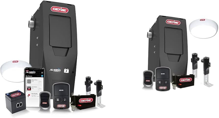 Genie B6172H Wall Mount Smart Garage Door Opener, DC Motor Lifts