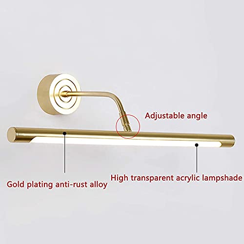 Lumière de salle de bain moderne 415mm avec applique murale en métal réglable - 4