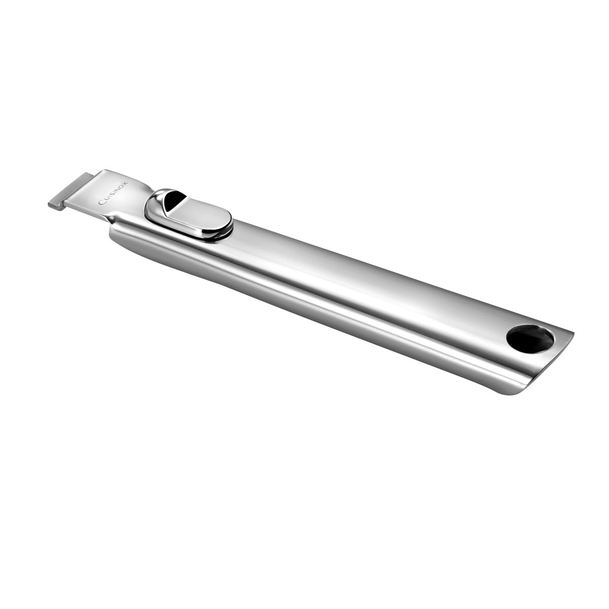 Cuisinox - Eclipse - Zestaw do pieczenia i sztućców - Patelnie 24/28 cm ze stali nierdzewnej, obieraczka i nóż biurowy - Zdejmowany uchwyt ze stali nierdzewnej - Nadaje się do wszystkich kuchenek, w