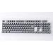 Bossi 104 Keys PBT Keycaps Backlit Double-shot Keycaps for Mechanical Cherry MX Switch Keyboard - Gray