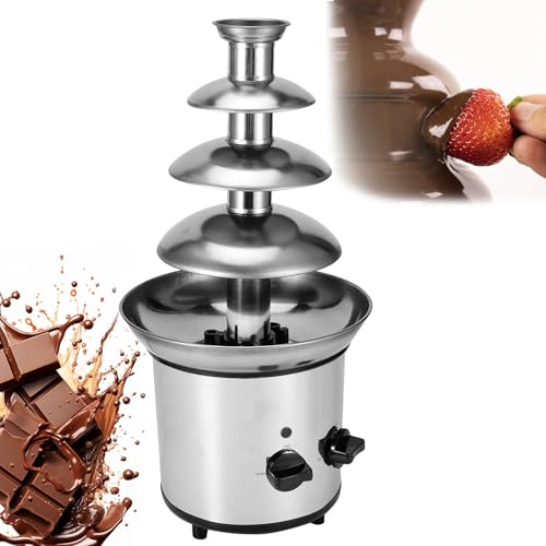Fuente de Chocolate Eléctrica 4 Capas con Calefacción 170W miniatura 1