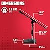 Frameworks GFW-MIC-0821 Compact Base Bass Drum and Amp Mic Stand (Pack of 2) #5