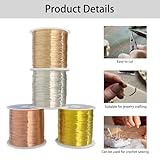 Zoom IMG-2 wwyssz 4 rotoli filo metallico Zoom IMG-2 wwyssz 4 rotoli filo metallico