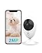 EZVIZ Indoor Security Camera 1080p FHD Motion Alert Night Vision Baby/Pet/Elder Monitoring 135° Wide Angle 2.4G Wi-Fi 2-Way Audio Smart Home IPC Works with Alexa Google IFTTT iOS Android App WH CTQ2C