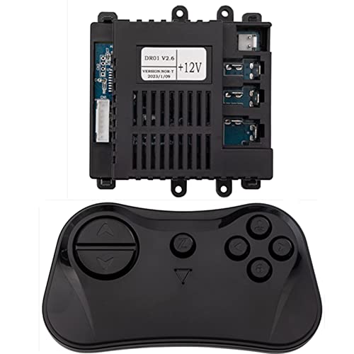 DR01 V2.6 12V Children Electric Ride On Car Replacement Parts 2.4G Bluetooth Remote Control and Receiver Kit Controller Control Box Accessories