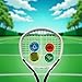 4 Pcs Spicy/Aggressive Reminder to Keep You On Your Tennis Game- Tennis Vibration Dampener,Racket Dampener to Reduce Vibration,Relieve Symptoms of Injury,The Best Tennis Gift for Every Player and Team