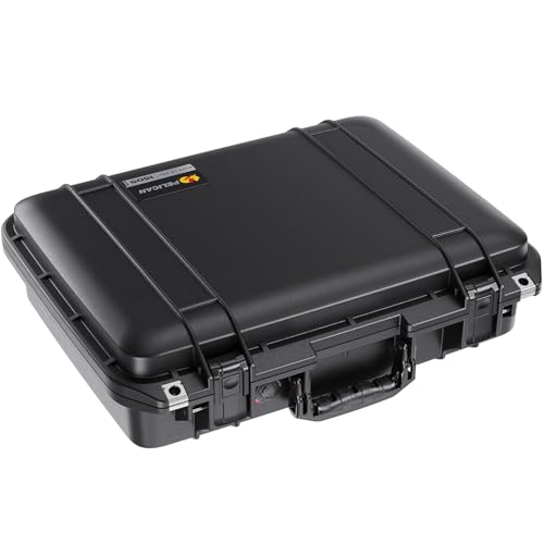 Pelican Air 1505 Case with Foam - Multi-Purpose Case - Laptop Case, Drone Case, Camera Case, Gear Case, Equipment Case, or Pistol Case (Black)