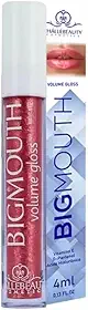 Lip Volume Gloss Incolor Glitter Brilho Aumenta Lábios com Vitamina E D-Pantenol e Acido Hialuronico (Rosê Glitter)