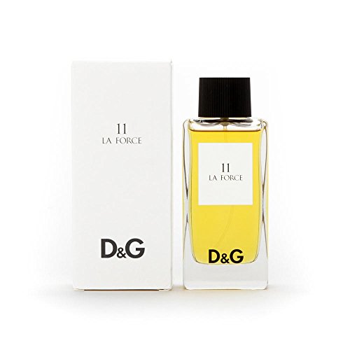 DandG La Force 11 Eau De Toilette Spray for Unisex by Dolce and Gabbana, 3.3 Ounce