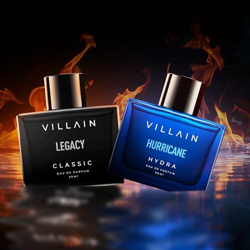 Image of Villain Bold Duo Combo Perfume Gift Set For Men, Pack of 2 Eau de Parfum - 50 ml Each