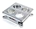 High Velocity Heads SS4500/4150-2AL 4500 Carb to 4150 Intake Flange Adapter