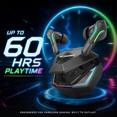 Image of AROMA NB138 Bound Pro Upto 60Hr Playtime*Dual Paring, BT V5.3 Fast Charging Heavy Bass Bluetooth