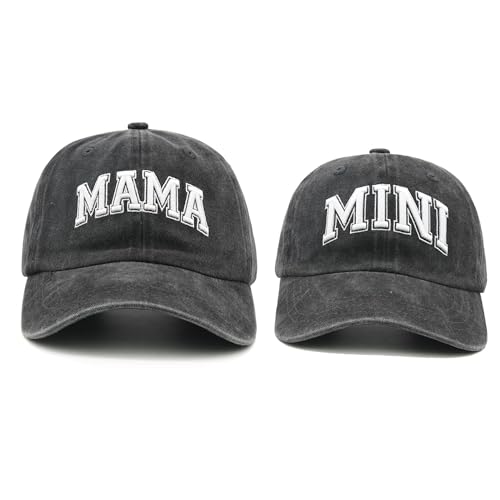 Casquettes de baseball Mama et Mini pour vos sorties ensoleillées en famille