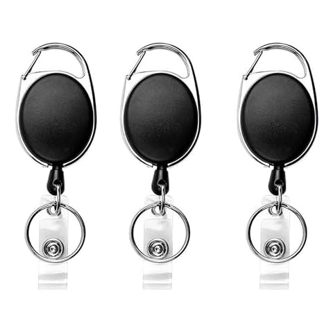 Teskyer Retractable Keyring and Badge Holder Cover