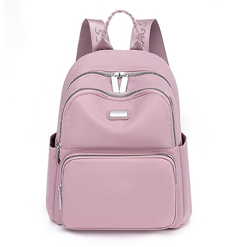 JIANLINST Rucksack Damen Klein Schulrucksack Cityrucksack Leichtgewicht Wasserdicht Reiserucksack Casual Daypack Taro lila