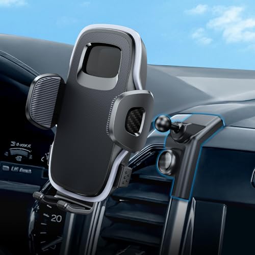 ELOHEI Phone Mount for Ford F-150 with Custom Base Custom Fit Car Phone Holder for F150 2015 2016 2017 2018 2019 2020 Car Accessories (HE05)