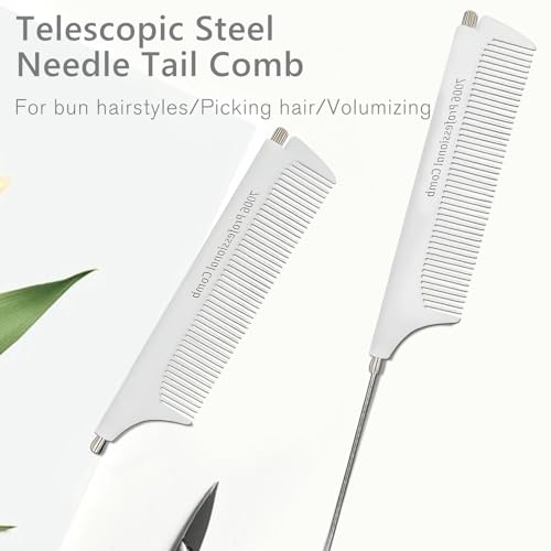 Peine para Estilizado y Corte Retráctil Blanco miniatura 2