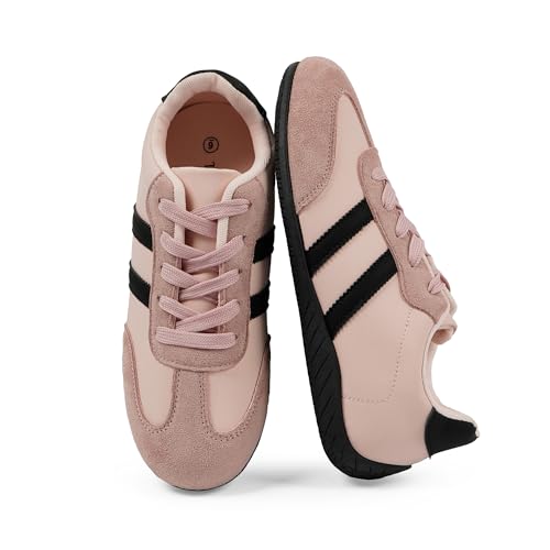 Tigeridea Pink Slip-On Sneakers