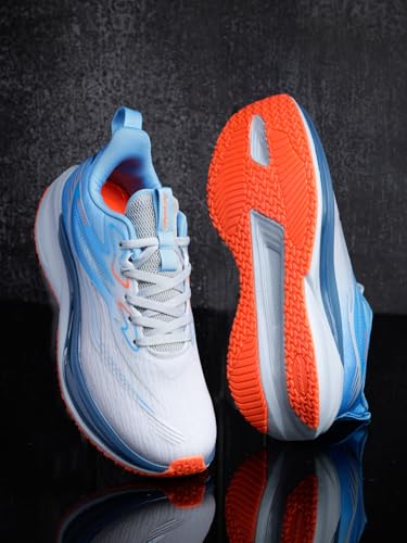 Image of Action | Athleo | TURBO-2401 | Men's | Lace-Up | Running | Shoes | Trendy | Lightweight | Comfortable | Durable | Sports | Shoes