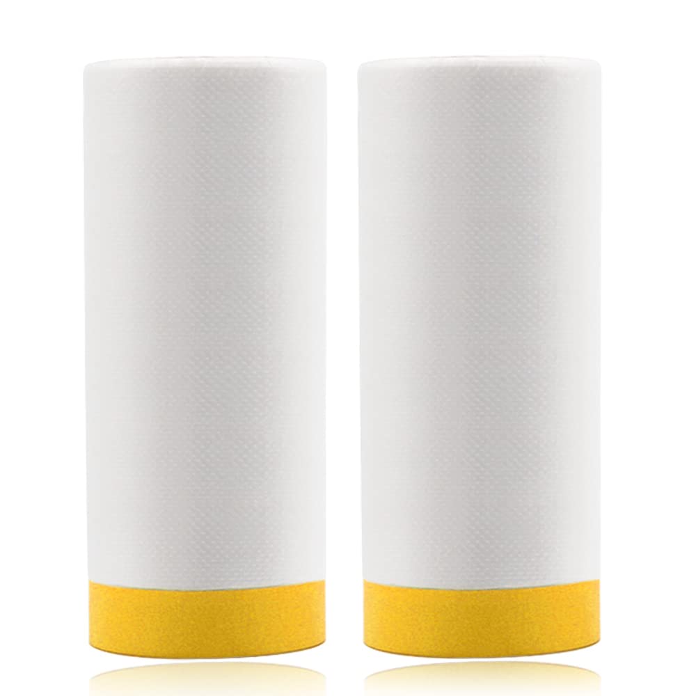 Buy SVUPUE Dust Sheet Roll, 7.9 x 49.2 feet Plastic Drop Film, ing Film ...
