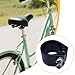 FytStycale 28.6 mm Bicycle Seat Post Clamp Aluminum Alloy Bicycle Saddle Clip Road Bike Seatpost Clamp, Black