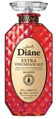 MOIST DIANE Extra Volume & Scalp Shampoo 450ml -Hair Volumizing Keratin - Reduce Hair Fall and Encourage Healthy Hair. Natural Conditioning Polymer Boost Hair Growth