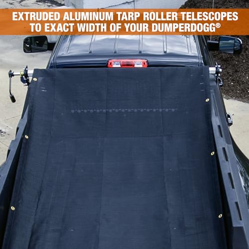 Image of Buyers Products DTR4510 Roll Tarp Kit for 8 Foot Poly DumperDogg Inserts