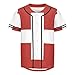 Vnurnrn Switzerland Flag Mens Baseball Button Down Jersey Hipster Hip Hop T Shirts