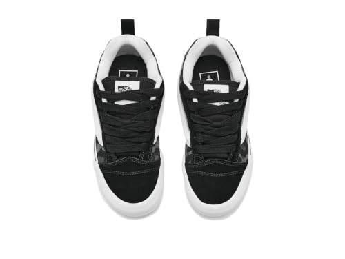 Image of Vans Kids' Knu Skool Shoe - '90s Retro Puffy Fashion Sneakers for Boys & Girls