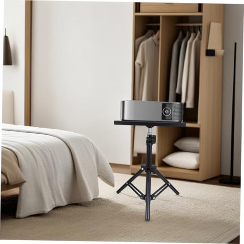 Support pour projecteur trépied en fer et ABS, structure stable de petite taille 49 cm - 5