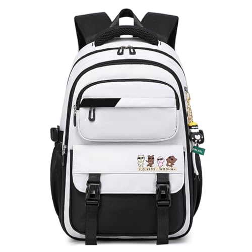 Sac à dos grande capacité avec compartiments pour femme et ado