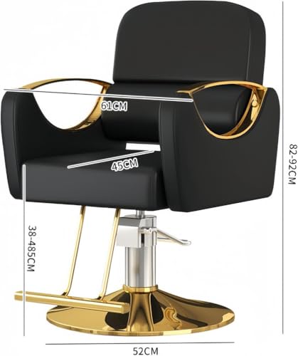 Fauteuil de coiffeur hydraulique réglable pour studio tatouage