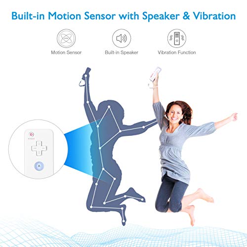 image for Powerextra Replacement Remote Controller with Shock Function 1 Pack Co