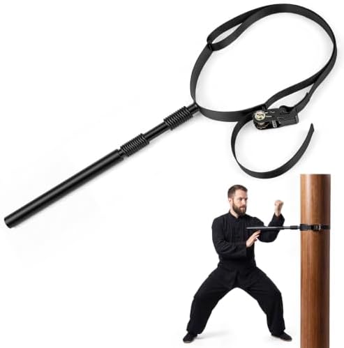 Gisafai Wing Chun Dummy for Martial Arts Training, Double Spring ...