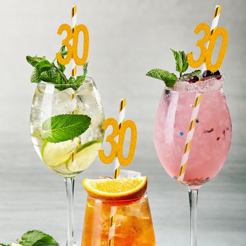 24 pitillos biodegradables glitter para cumpleaños miniatura 6