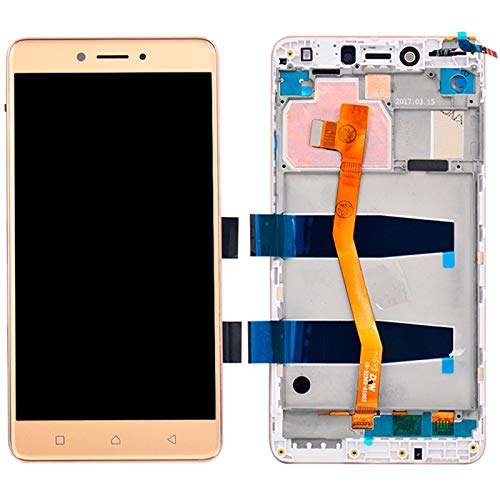 Écran LCD Lenovo K6 Note K53a48 avec Châssis Noir Or Blanc