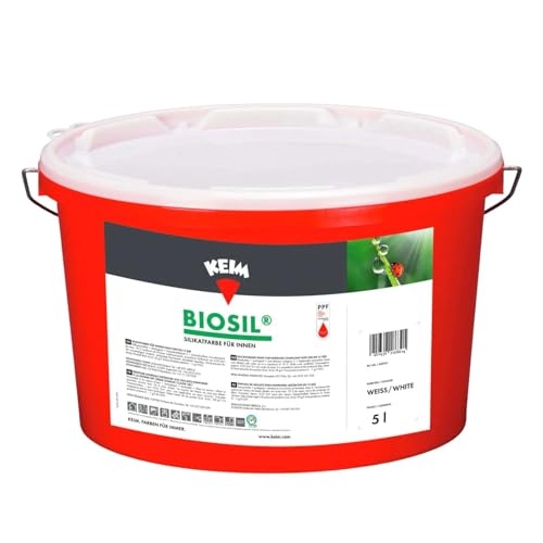 Keim Biosil Silikatfarbe für innen (weiß, 5 Liters)