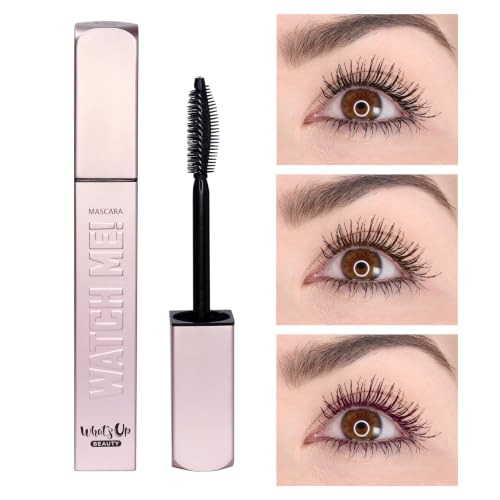 Image of Whats Up Beauty - 3 Watch Me! Volumizing & Lengthening Mascaras (Black, Brown, Burgundy) with Peptides + Vitamin B5 | Clean, Cruelty-Free, Sustainable | Made in Italy | Lash Care Formula