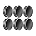 Produktbild Freewell Budget Kit - E Serie - 6er Pack ND4, ND8, ND16, CPL, ND32/PL, ND64/PL Kameraobjektivfilter Kompatibel mit Osmo Action Camera