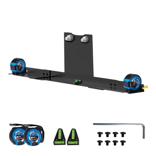 LVPETALIZE Wheel Alignment Tool,Upgraded Heavy Duty Toe Alignment Plates,No Caliper Removal Needed,Collapsible Toe Alignment Tool Plates for Car/Trucks/SUVs,2 Tool Plate