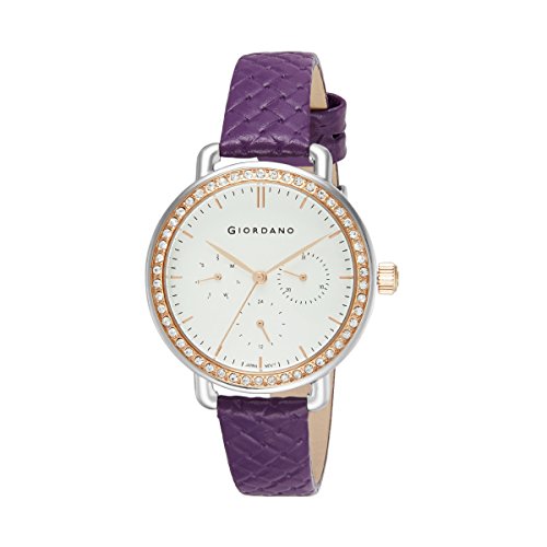 Giordano Multifunctional White Dial Women's Watch - 2938-04