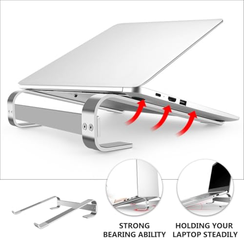 Soporte para laptop de aleación de aluminio NUOBESTY plegable miniatura 7