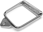 Yes4All SAT1 LAT Cable Attachment, Tricep Press Down Bar with Diamond Knurl Handle, Support up to 400 kg (Chrome - Single D Handle)