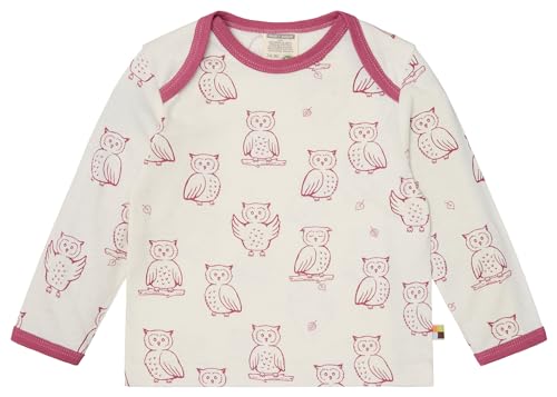 Shirt Langarm aus Biobaumwolle mit Druck, GOTS Zertifiziert