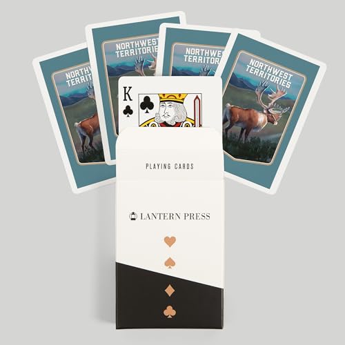 Lantern Press Northwest Territories, Naipes Póker 52 cartas miniatura 6