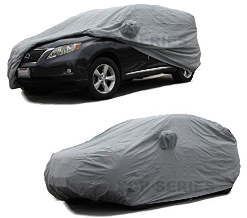 Rx Rx300 Rx330 Rx350 Rx400H Rx450H 99~19 Car Cover - Breathable, Indoor And Outdoor Automotive Accessories - Dust, Uv Ray, Mist, Vehicle Protection - Full Semi-Custom Fit - Elastic Hem And Bonus Bag #TOP13