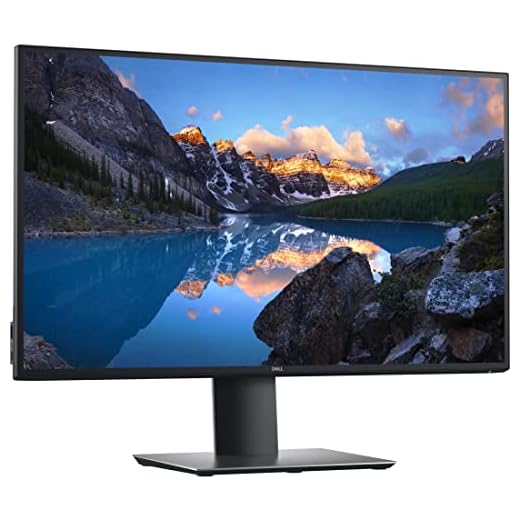 Dell U2720QM 27 Inch UltraSharp 4K UHD, IPS Ultra-Thin Bezel Monitor (HDMI, DisplayPort, USB-C), VESA Certified, Silver, Black